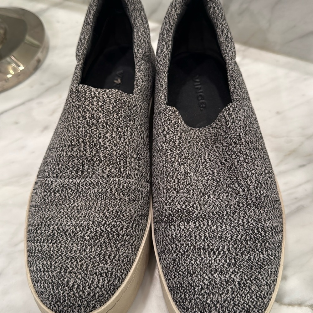 Vince platform slip on loafer sneaker